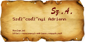 Szécsényi Adrienn névjegykártya